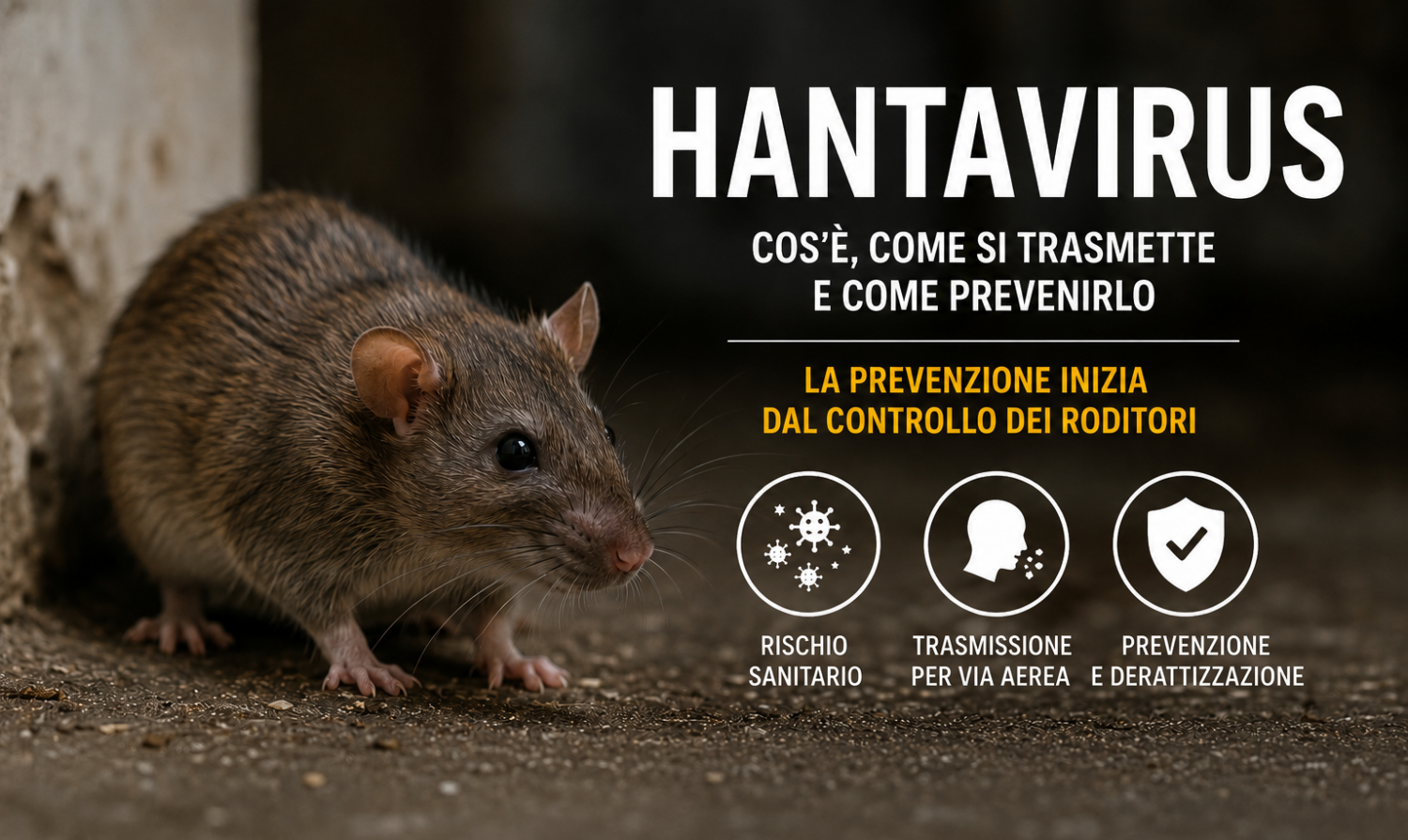 Hantavirus e roditori: tutto quello che c’è da sapere